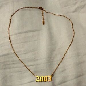 2003 Gold Necklace